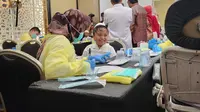 Dokter Imbau Masyarakat Tak Ragu Periksa Gigi dan Mulut Meski Sedang Puasa, Bandung (20/3/2024). Foto: Liputan6.com/Ade Nasihudin.