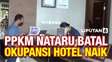 Pemerintah membatalkan pemberlakuan PPKM level 3 selama libur Nataru 2022. Seiring hal tersebut terjadi lonjakan jumlah okupansi hotel di Yogyakarta.