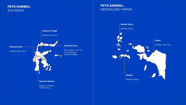 Peta Sambal Indonesia Kemenparekraf