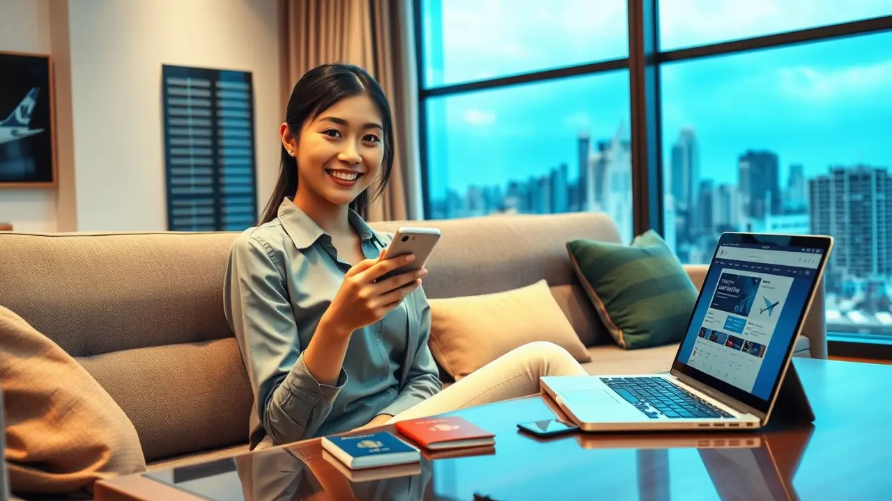 cara pesan tiket pesawat online