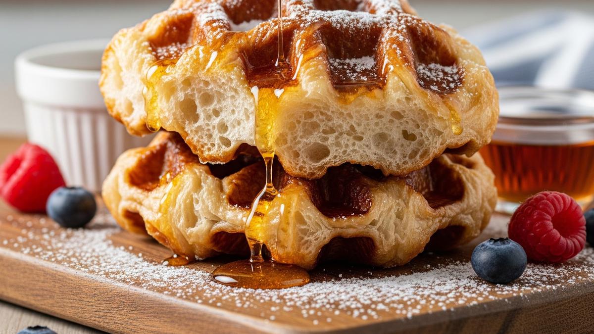 Resep Croffle dari Roti Tawar ala Rumahan dengan Tekstur Super Renyah
