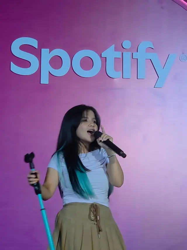 Idgitaf dalam Loud & Clear Spotify 2026. (Ratnaning Asih/ Liputan6.com)