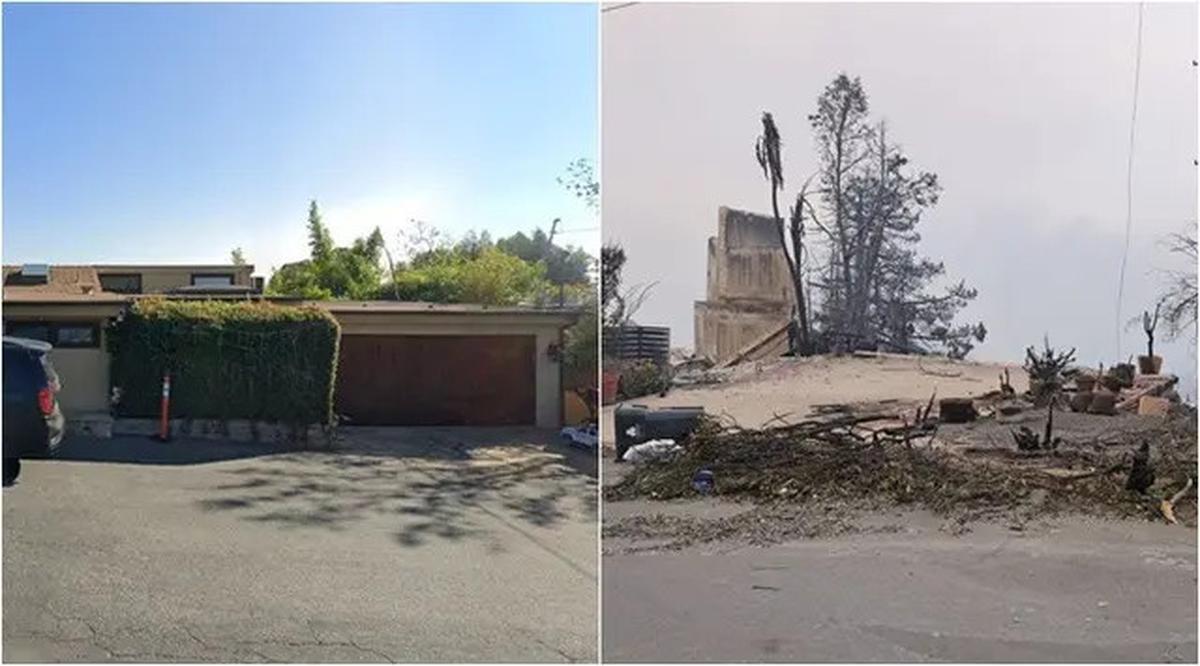 6 Potret Rumah Artis Hollywood Before-After Kebakaran Los Angeles, Hangus Jadi Abu