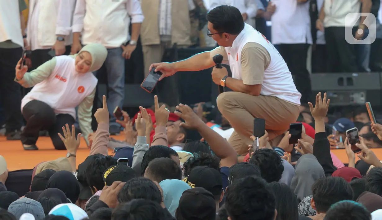 Mereka juga berharap para relawan dan partai pendukung memanfaatkan sisa waktu untuk bekerja memenangkan pasangan RIDO di Pilkada DKI Jakarta 2024. (Liputan6.com/Herman Zakharia)