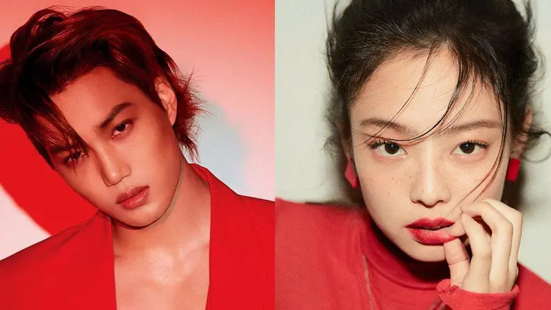 Jennie BLACKPINK - Kai EXO