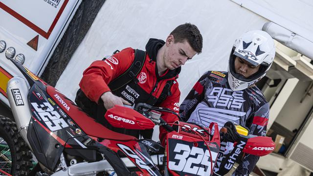 Delvintor Alfarizi gagal tampil di MXGP Swiss 2023