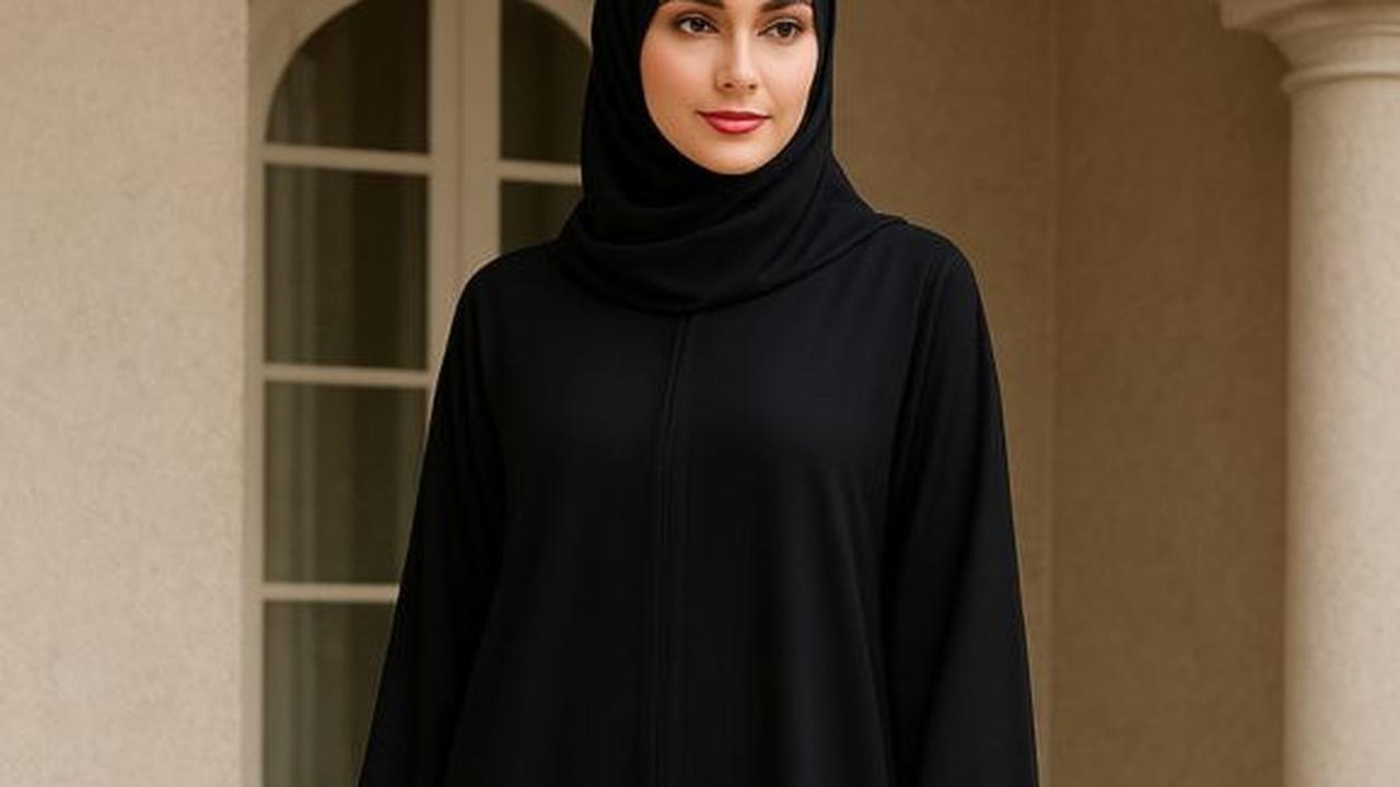8 Inspirasi Model Gamis Abaya Hitam Terbaru, Detail Minimalis hingga Mewah