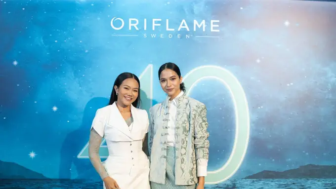 Yura Yunita Resmi Jadi Brand Ambassador, Putri Marino Hadirkan Star Scent di 40 Tahun Oriflame