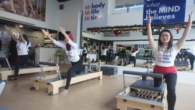 Grand Opening Pilates Re Bar - Pantai Indah Kapuk, Jakarta bertujuan membentuk tulang punggung lebih sehat