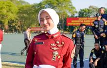 Momen Manis Taruni Cantik Bersandar di Pundak Sang Ayah Letkol TNI Usai Diwisuda Akpol, Diberi Pesan Mendalam