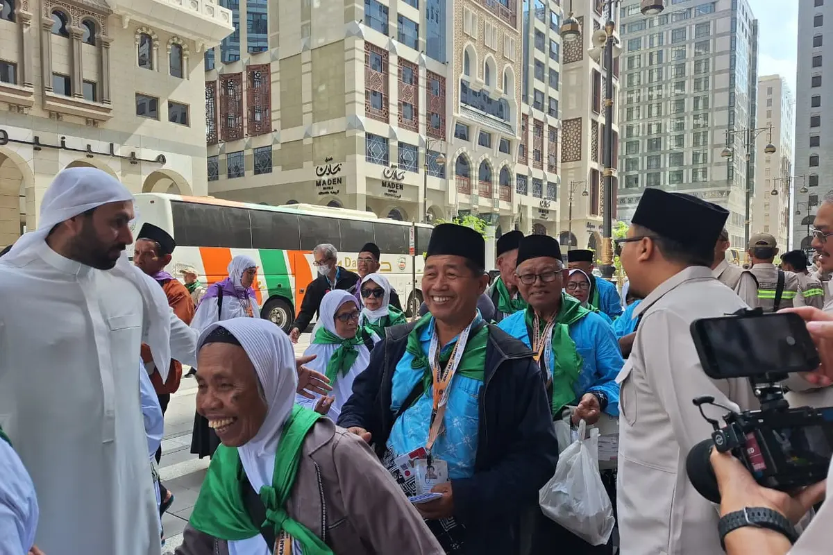 Ribuan Calon Jamaah Haji Sudah Tiba di Madinah