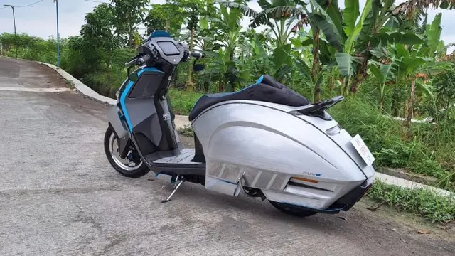 Motor Listrik Honda CUV e: Ini Tampil Beda (Arief A/Liputan6.com)