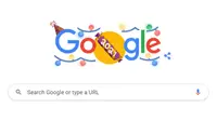 Google Doodle Sambut Tahun Baru 2022. (Doc: Google)