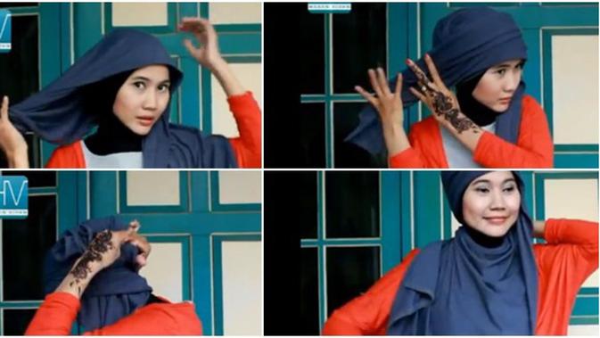 Video Tutorial Hijab Pashmina Praktis Cantik Dalam 1 Menit Beauty Fimela Com