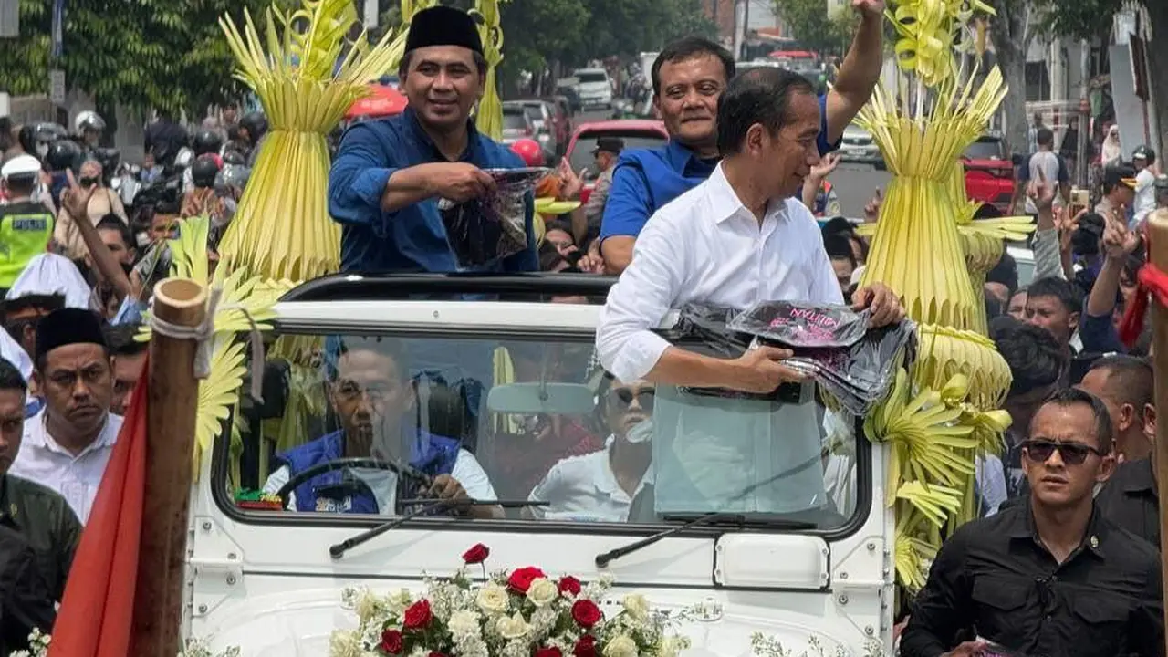 Jokowi Bareng Ahmad Luthfi dan Gus Yasin