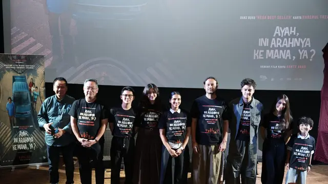 Film Ayah Ini Arahnya ke Mana Ya? (M Altaf/ Liputan6.com)