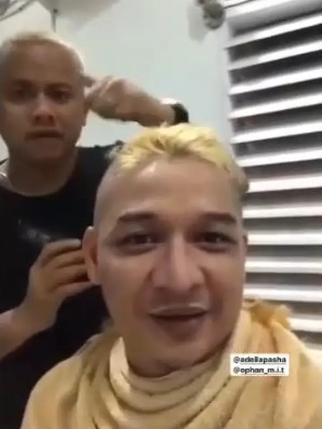 Rambut Pirang Jadi Sorotan, Ini 6 Potret Pasha Ungu Cukur Rambut hingga Botak
