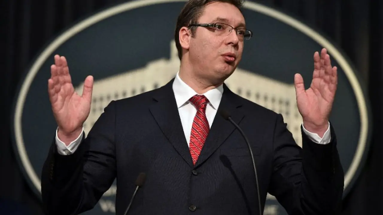 Perdana Menteri Serbia Aleksandar Vucic