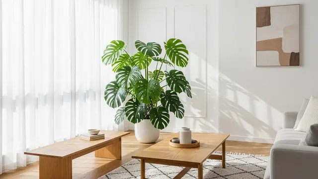 Tanaman Terbaik untuk Ruang Tamu dan Bikin Rumah Terlihat Lebih Segar dan Hidup Monstera