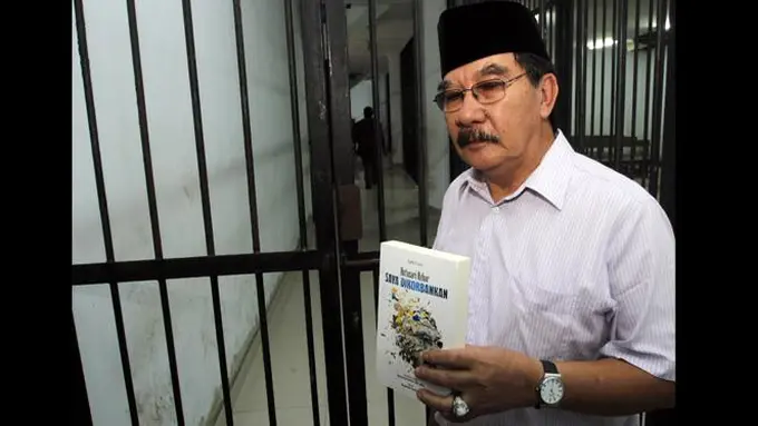 Buka Suara, Antasari Azhar Bantah Soal Cinta Segitiga