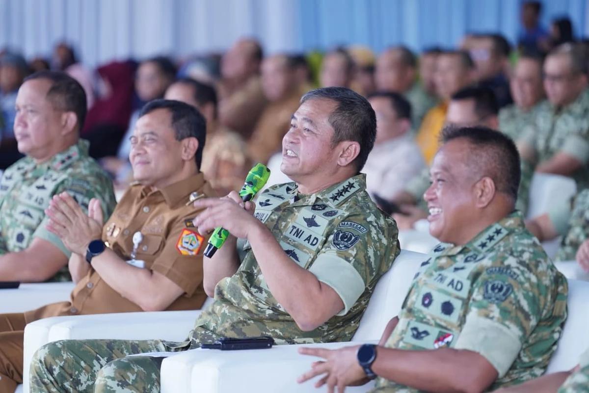 FOTO: Kasad Resmikan Pompa Hidram di Banyumas, Dorong Ketahanan Air dan Swasembada Pangan