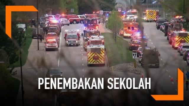 Insiden penembakan sekolah terjadi lagi di Amerika Serikat hari Selasa (7/5). Kali ini sasarannya kompleks sekolah di Denver, Colorado. Polisi telah menahan dua pelaku. Tujuh orang dilaporkan terluka dalam aksi penembakan.