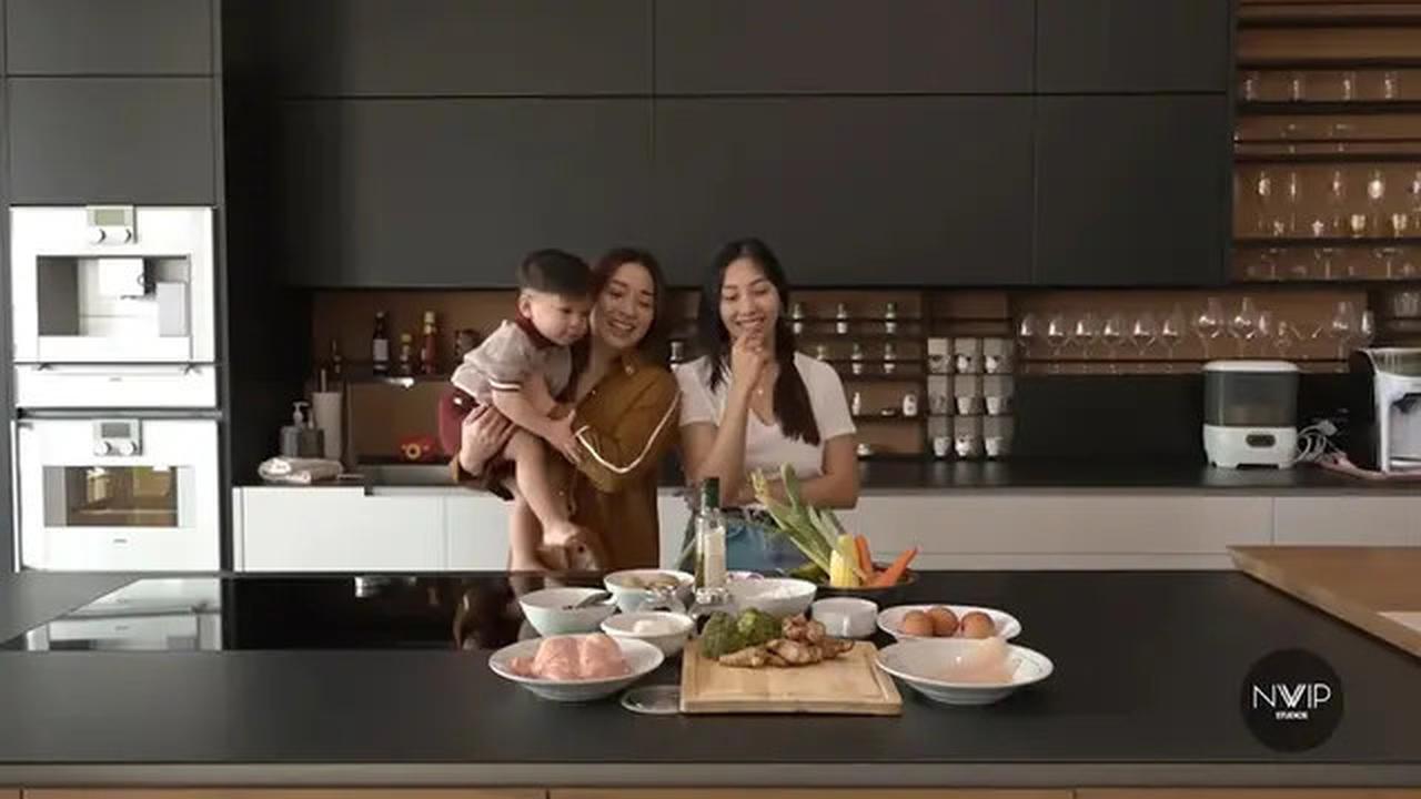 Potret Dapur Mewah dan Elegan di Rumah Nikita Willy Bergaya Monokrom, Bikin Betah Masak