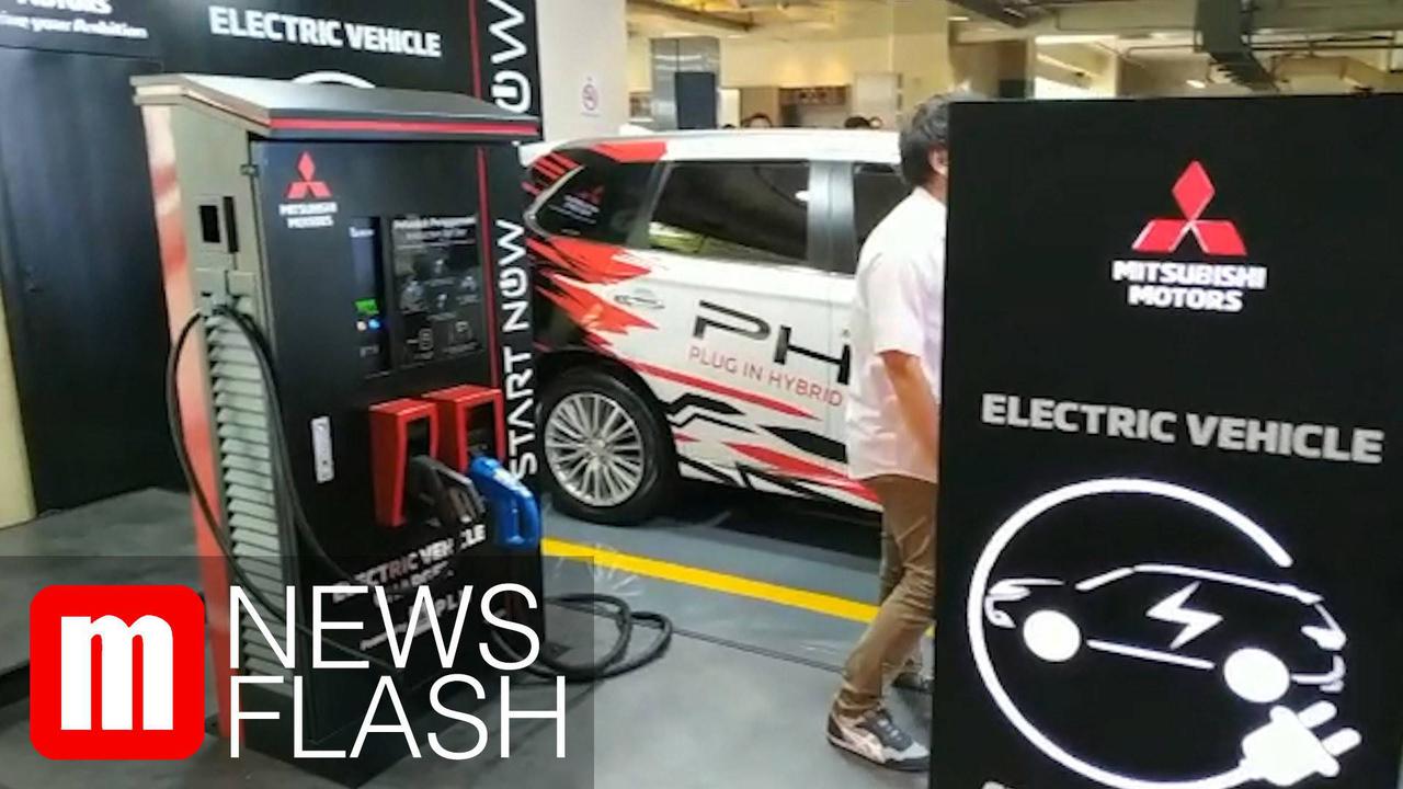 VIDEO: Mitsubishi Bangun Fasilitas Fast charging Mobil Listrik di Mal Plaza Senayan