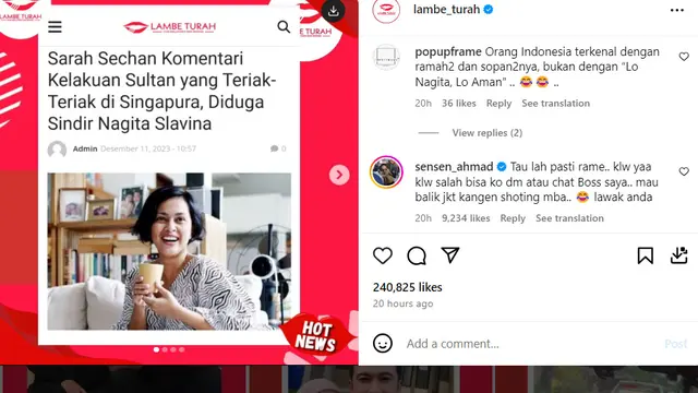 Komentar Sensen
