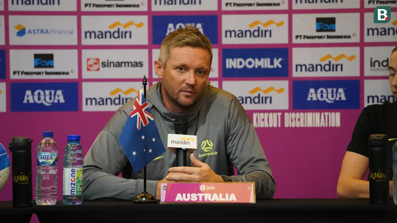 Pelatih Timnas Australia Putri U-16, Michael Cooper.