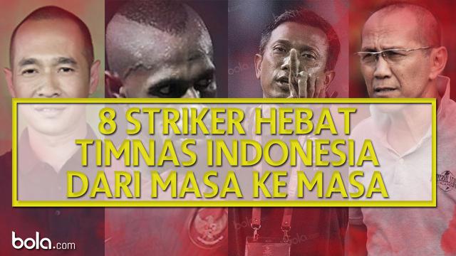 8 Striker Hebat Timnas Indonesia dari Masa ke Masa 