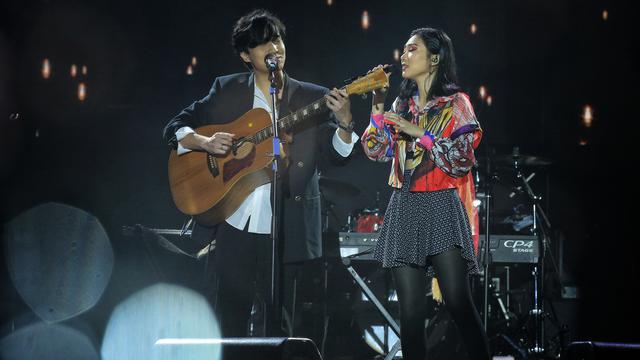 [Fimela] Isyana Sarasvati dan Suami