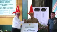 Bencana di Sulsel, Mentan Serahkan Bantuan Pertanian Senilai Rp410 Miliar/Istimewa.