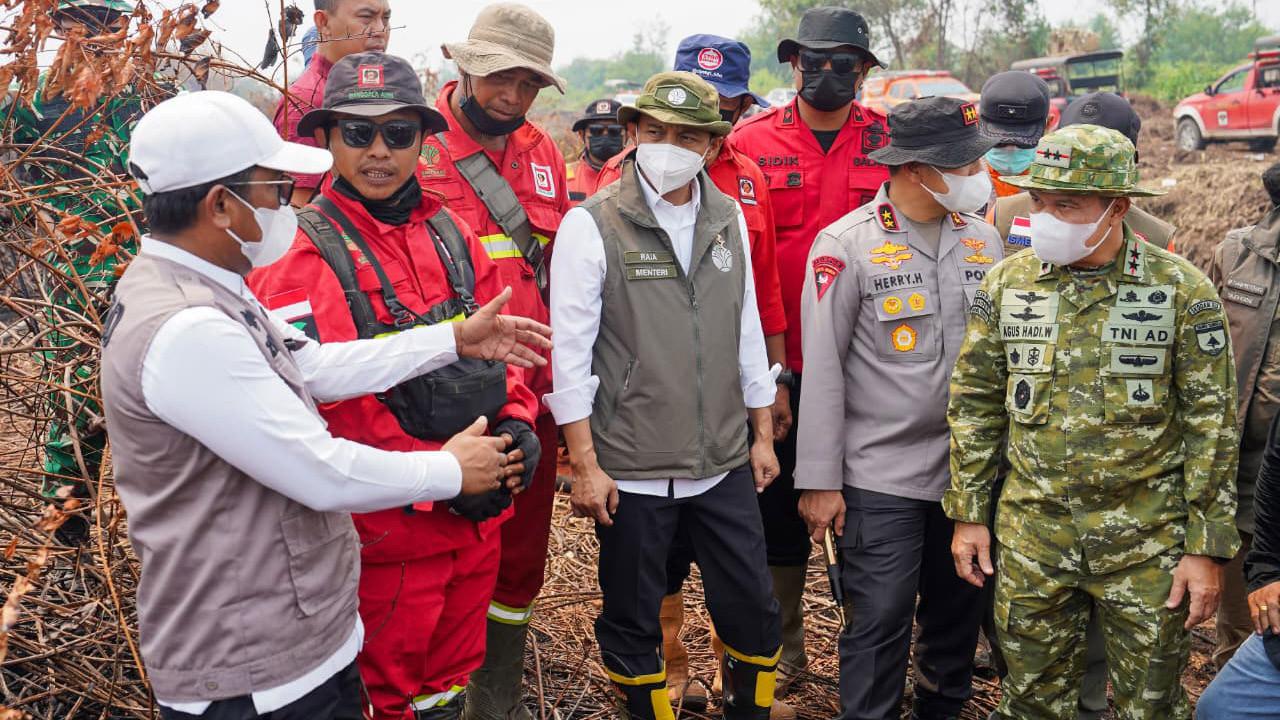 Riau Jadi Contoh Penanganan Karhutla Secara Kolaboratif