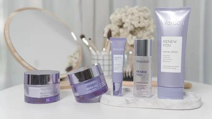 Review Wardah Renew You Series: Perawatan Wajah Cegah Kerutan dan Garis Halus, Bikin Kulit Glowing Alami