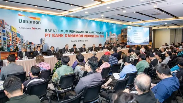 Rapat Umum Pemegang Saham Tahunan (RUPST) PT Bank Danamon Indonesia Tbk (BDMN) di Jakarta, pada hari Selasa (31/03). (Dok Danamon)