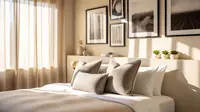 7 Ide Dekorasi Dinding Kamar Tidur yang Estetik dan Hemat, dari Galeri Foto sampai Panel Kayu