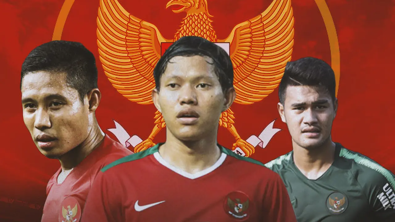 Timnas Indonesia - Evan Dimas, Adam Alis, dan Muhammad Rafli