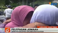 Rombongan pertama kloter 54 berangkat Senin siang dan rombongan kedua kloter 55 berangkat Senin sore.