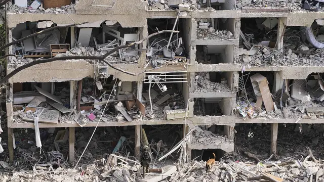 Diserang Iran, Begini Penampakan Salah Satu Gedung Bertingkat di Tel Aviv Israel