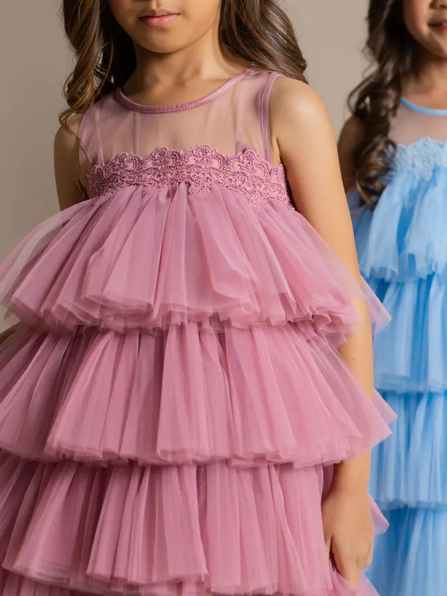 Model Baju Pesta Anak Perempuan Umur 9 Tahun