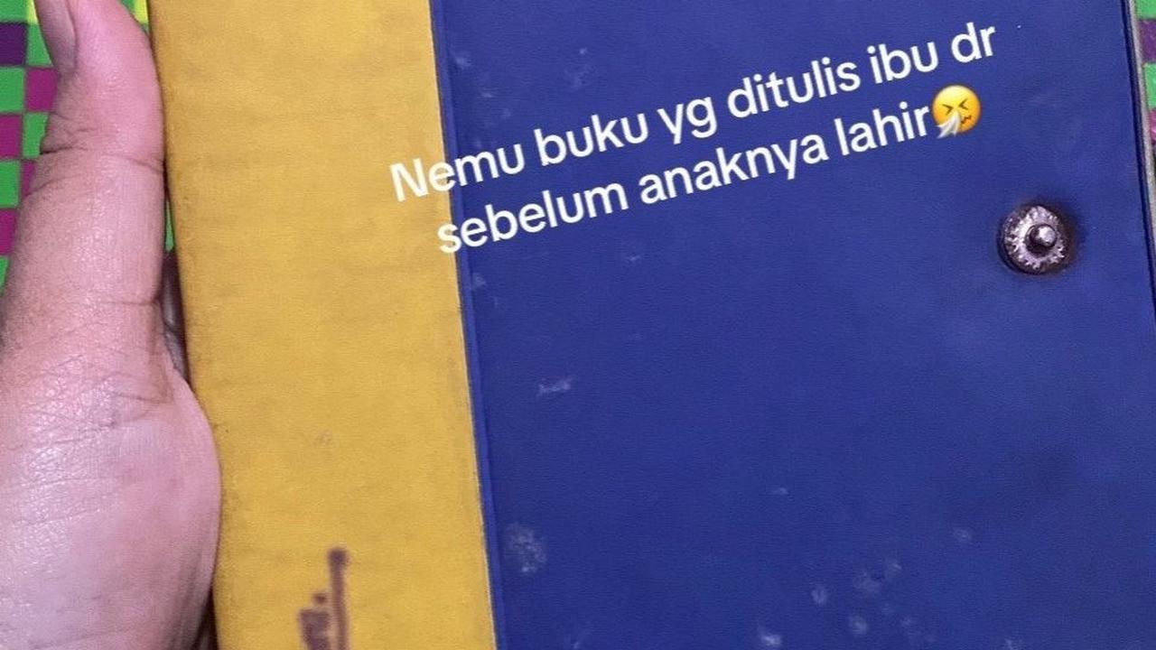 Viral Potret Buku Harian Seorang Ibu Berisi Tumbuh Kembang Anaknya, Ditulis Sejak 1999