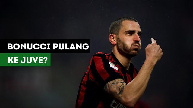 Leonardo Bonucci diisukan akan kembali ke Juventus setelah satu musim bersama AC Milan.