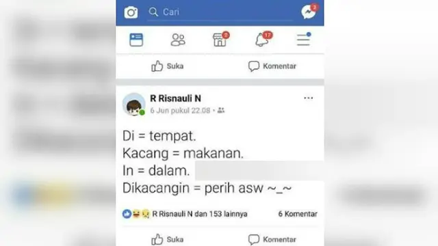 Warganet zaman now mengolah terjemahan kata semau mereka dan membuat kita mengernyitkan kening.