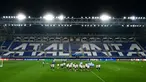 Para pemain Real Madrid menghadiri sesi latihan menjelang pertandingan keenam fase grup Liga Champions 2024/2025 melawan Atalanta di Bergamo, Italia pada 9 Desember 2024 (Piero CRUCIATTI/AFP)