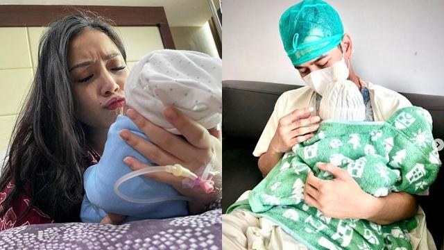 <span>6 Momen Rafathar Gendong Pertama Kali Baby R, Peluk Cium Sebagai Kakak (sumber: Instagram/raffinagita1717)</span>