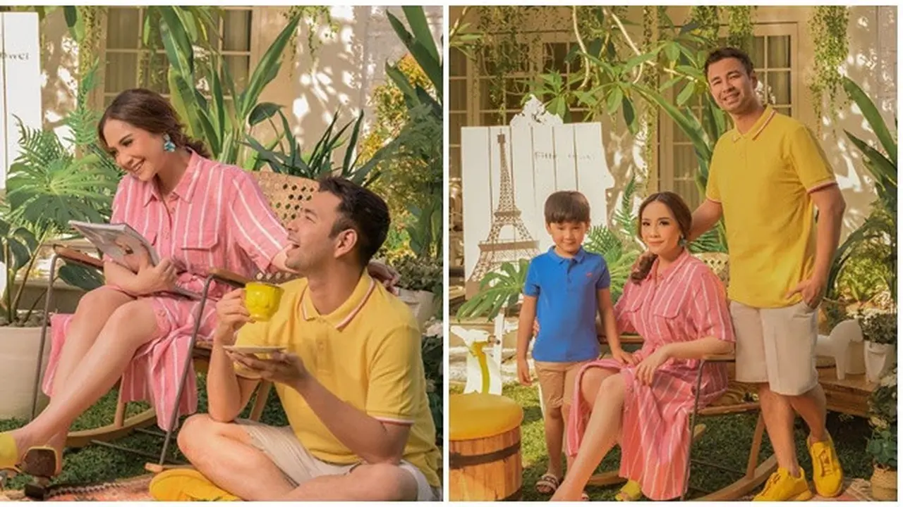 6 Pemotretan Raffi Ahmad dan Nagita Slavina, Ubah Halaman Rumah Jadi Lokasi Photoshoot