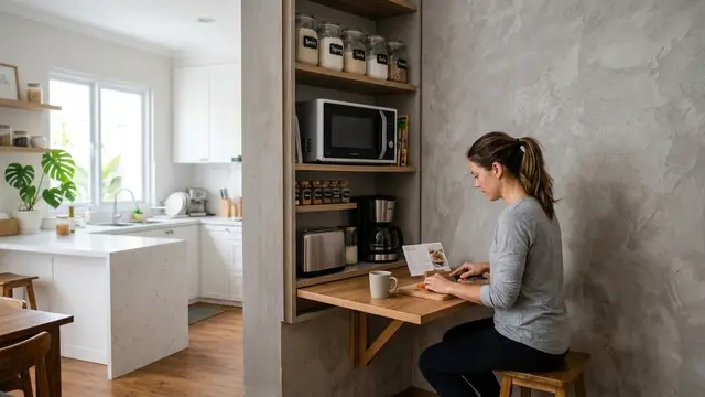 Desain Pantry Mini untuk Rumah Tanpa Ruang Khusus/AI Generated