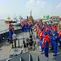 Polri mengerahkan tiga kapal polisi untuk memperkuat operasi Search and Rescue (SAR) KM Virgo Transport 8 yang hilang kontak dan tenggelam di perairan Tanjung Selatan, Kalimantan Selatan. (Istimewa)