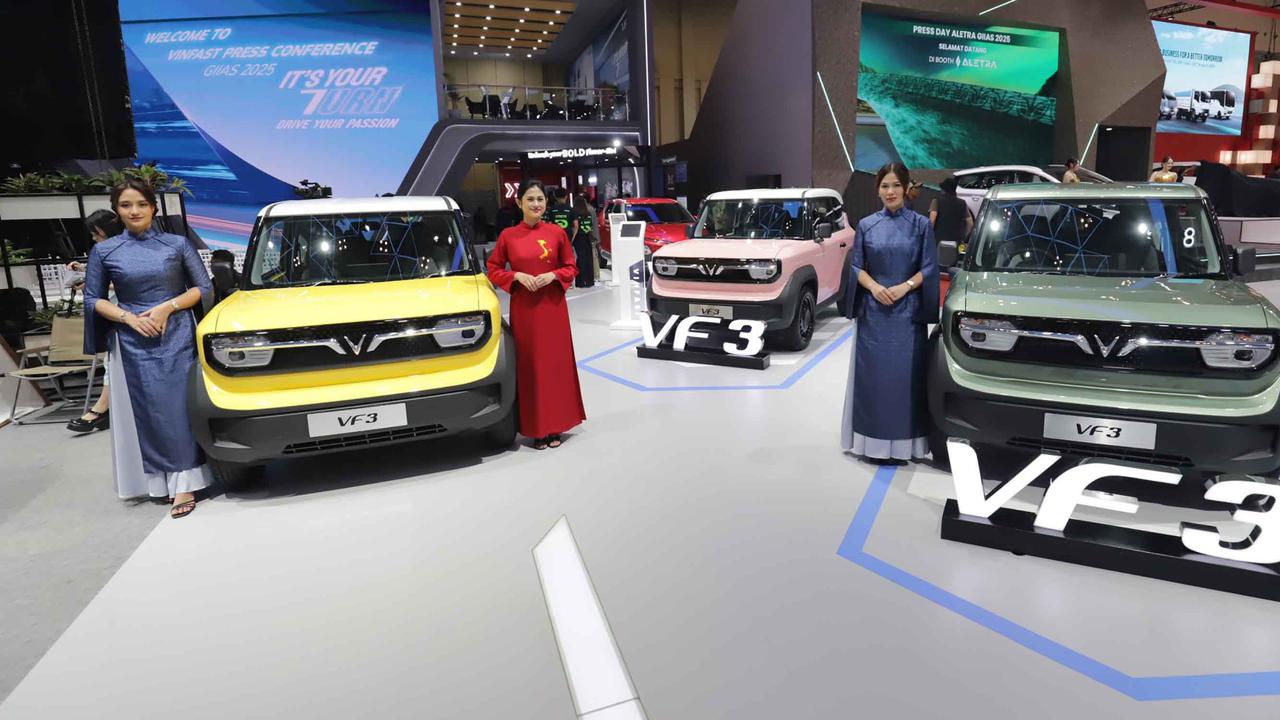 FOTO: GIIAS 2025 Dibuka Besok,  Hadirkan 40 Kendaraan Model Baru